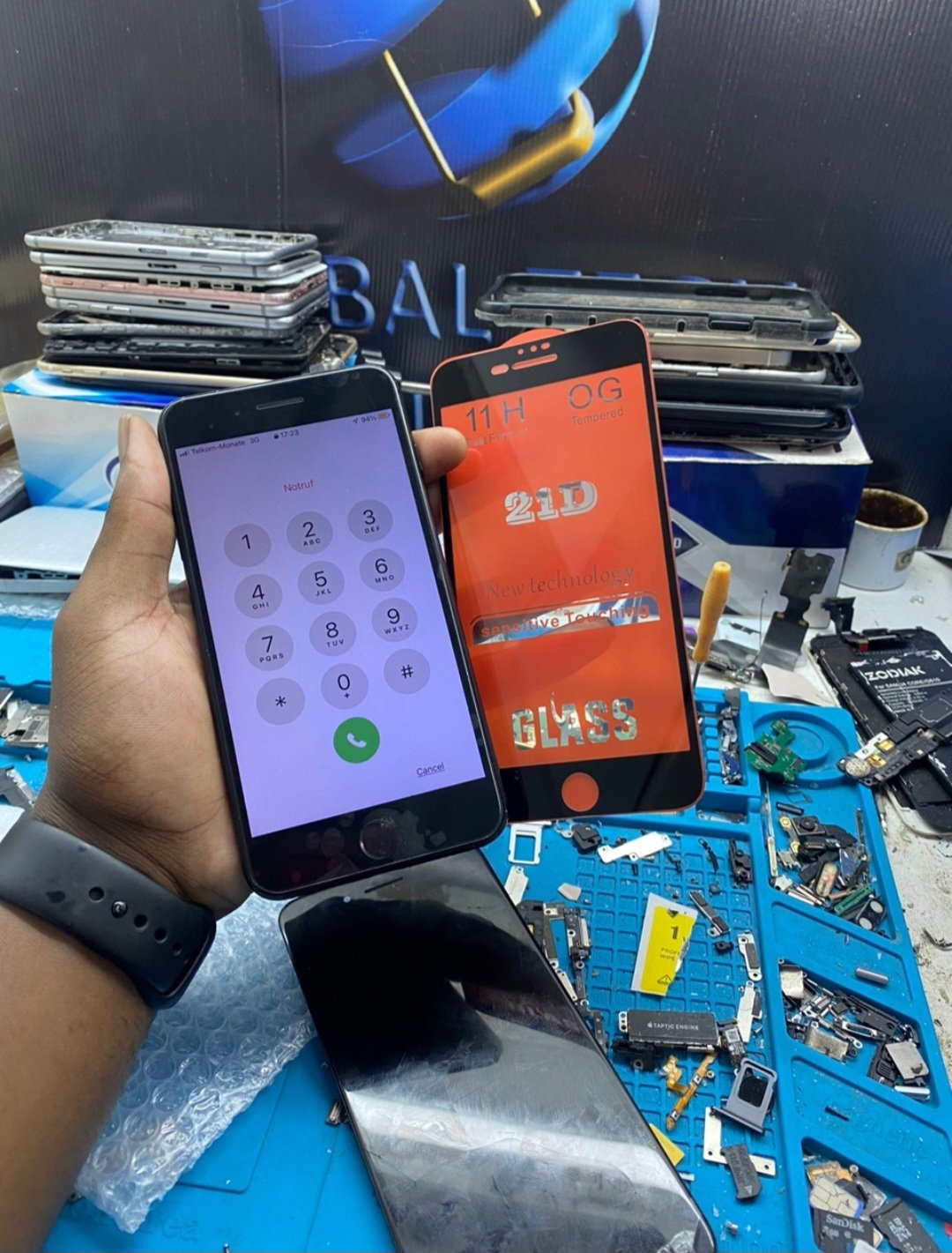 After battery repair